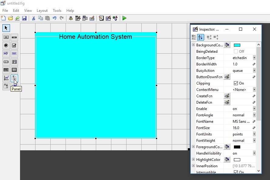 Home Automation System using Matlab GUI and Arduino