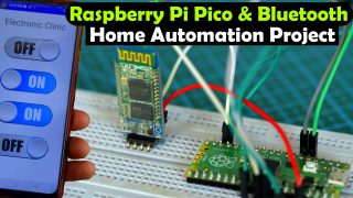 Raspberry Pi Pico Bluetooth based Home Automation Project, MicroPython