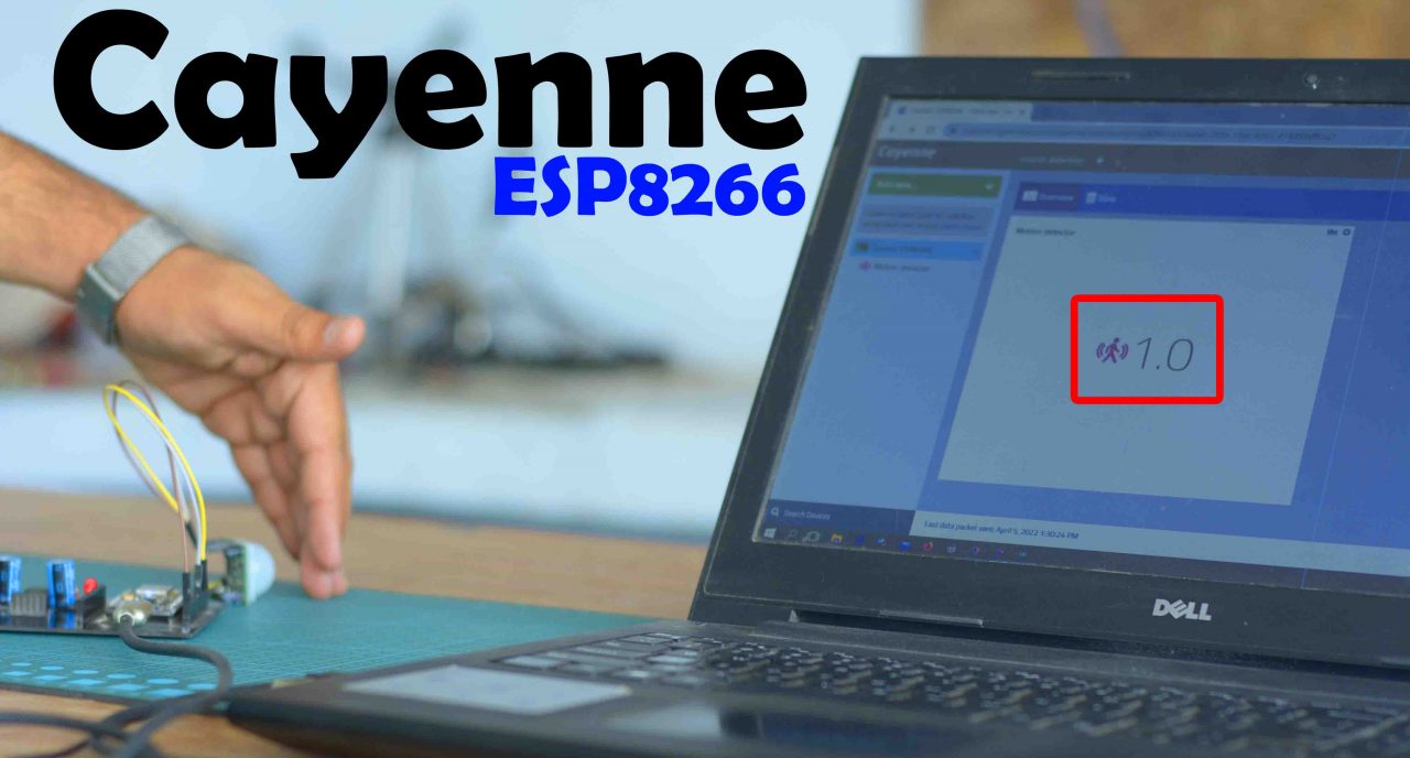 Cayenne and ESP8266, Send SMS and Email, IoT Security Project
