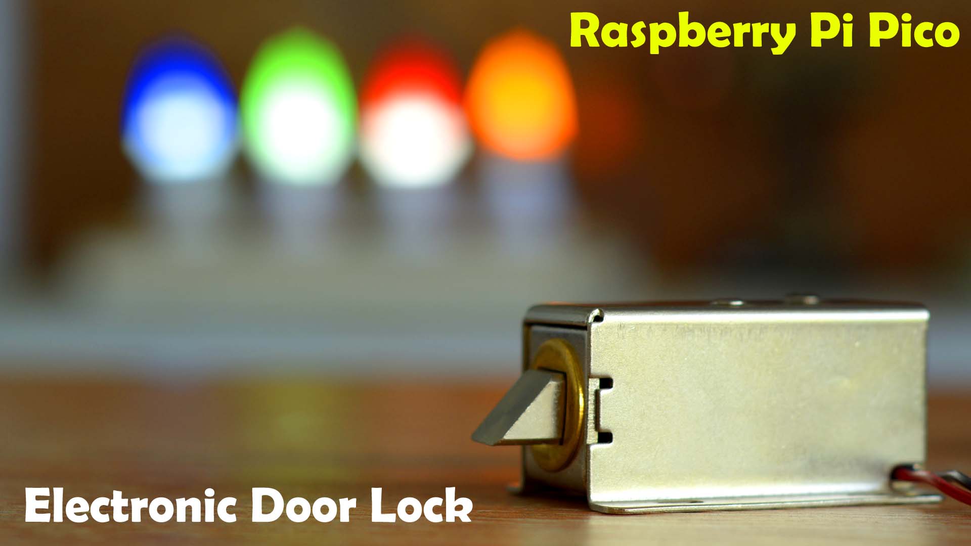 Raspberry Pi Pico and RFID based Door Lock Control System
