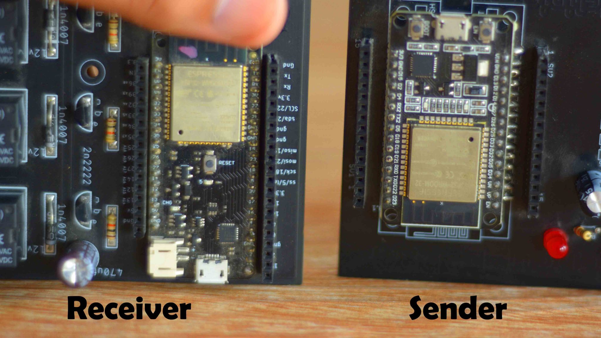 ESP32 Lora Home Automation, Long Rage Lora Sender and Receiver, LoRa SX1278