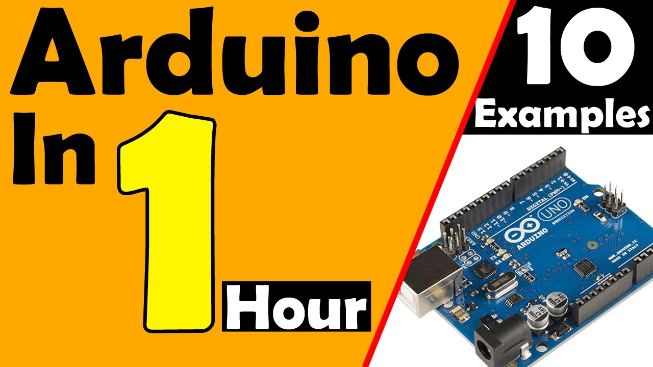 Arduino Course, 10 Arduino projects for beginners