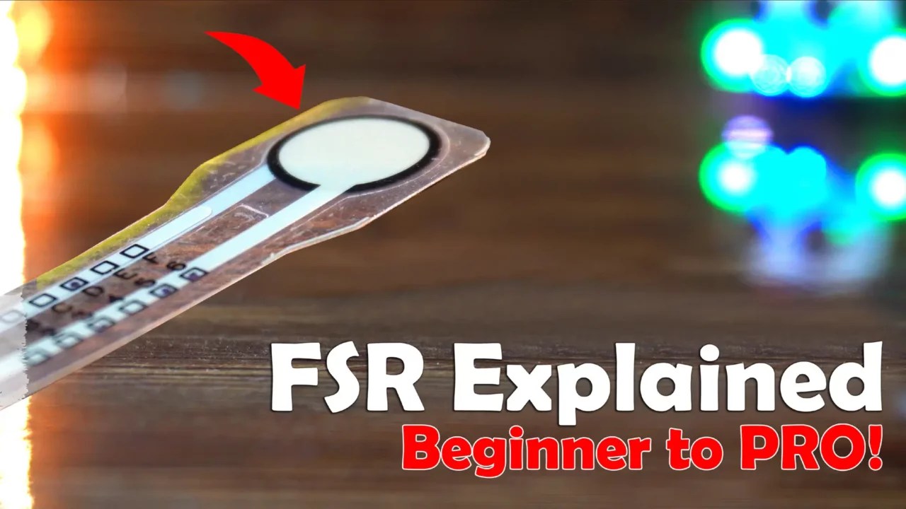 Force Sensitive Resistor FSR with Arduino
