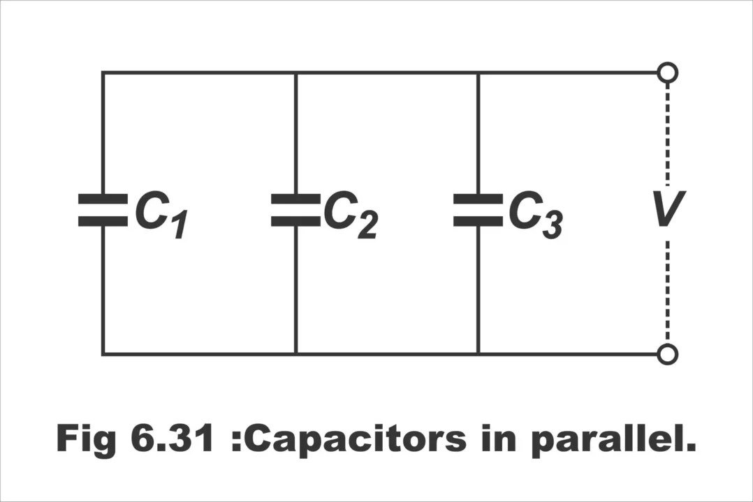 Calculations About Capacitors in Series and Parallel