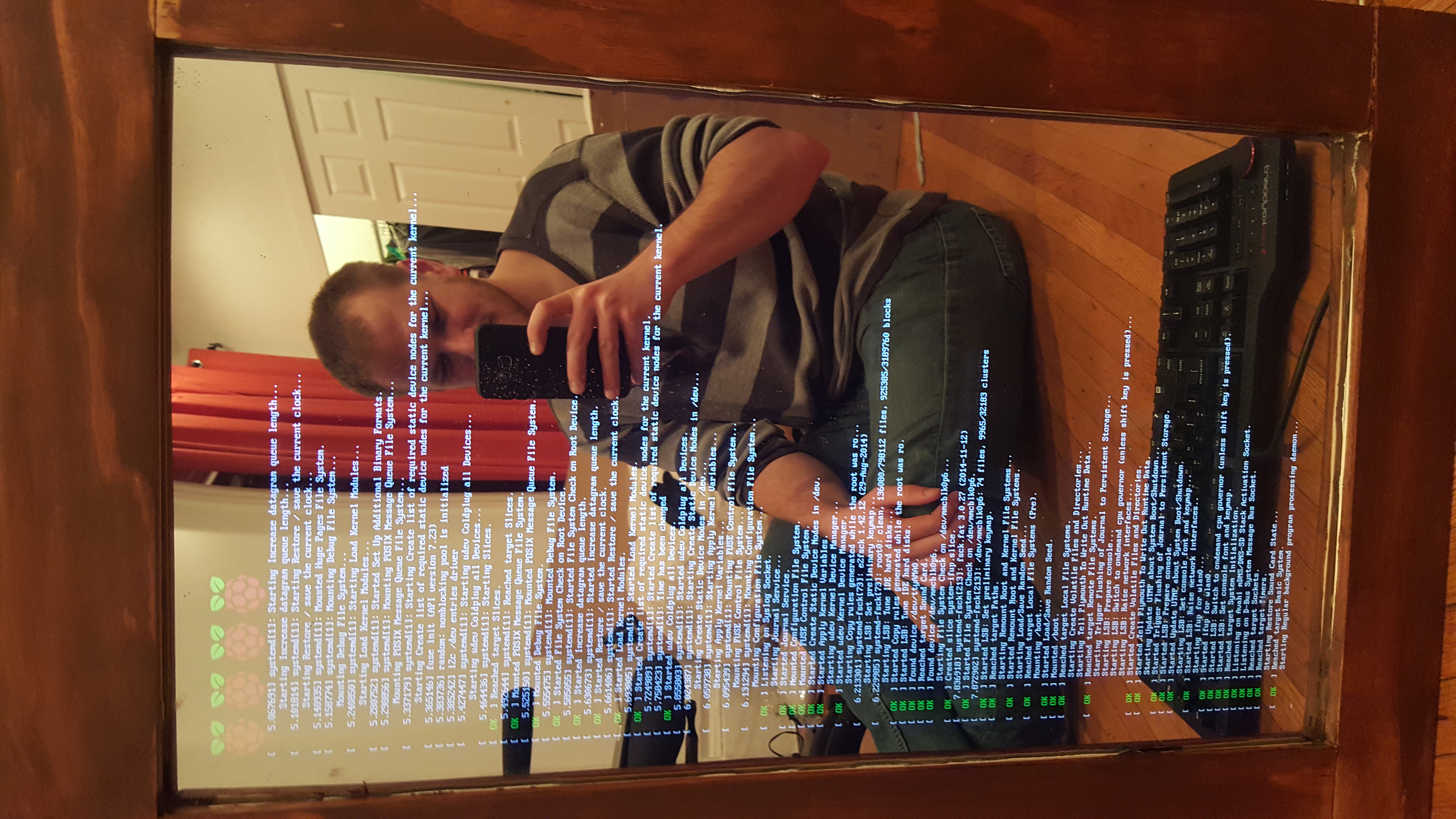 How to make a magic mirror with a Raspberry Pi and an old monitor