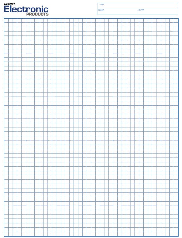 Engineer Graph Paper to download and print Electronic Products