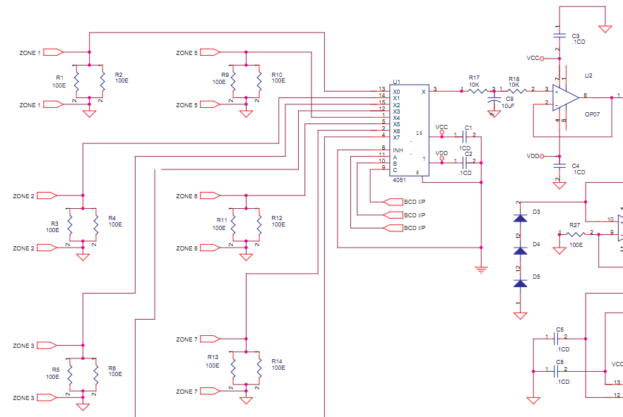 Analog Mux for Data Acquisition Systems Electronics Circuits