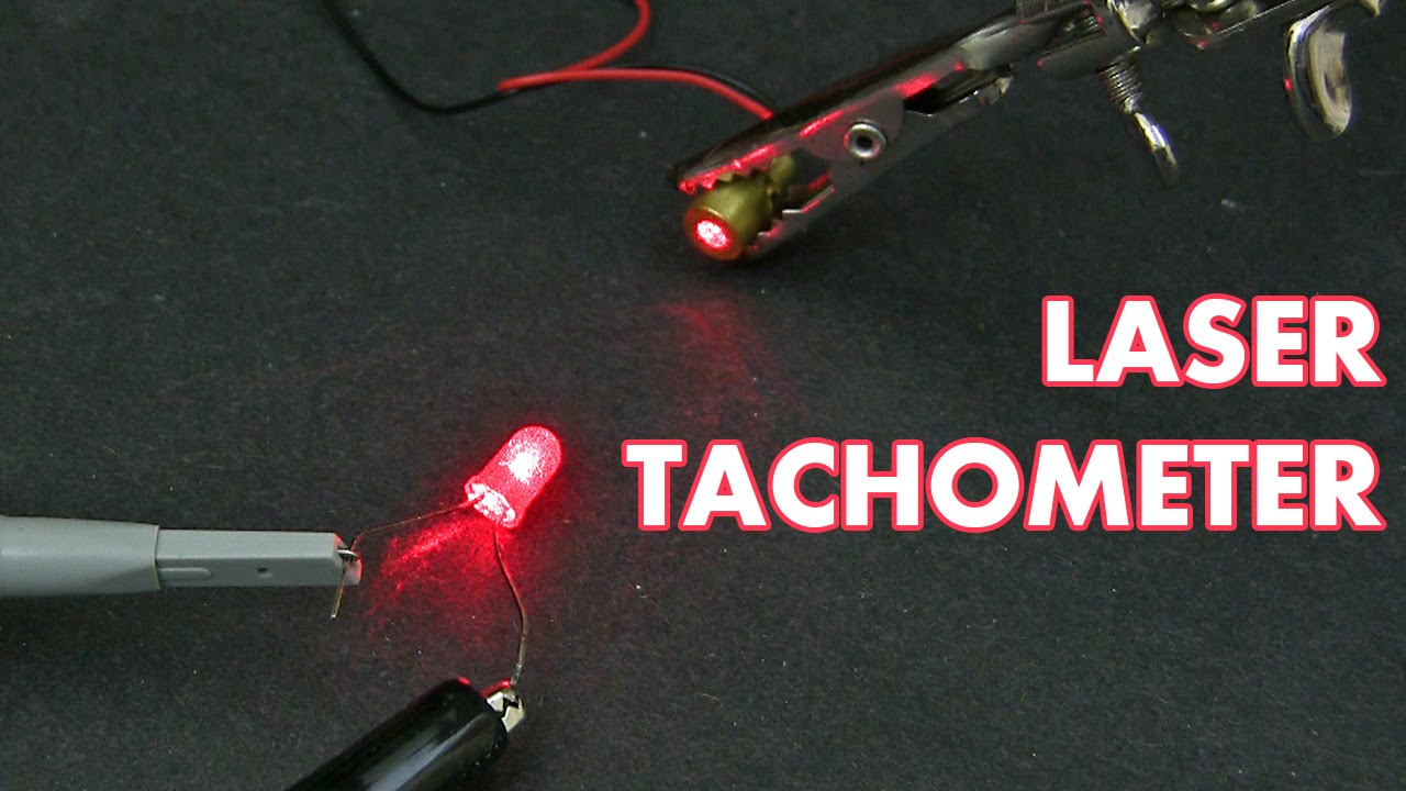 How to build a simple laser tachometer ElectronicsLab