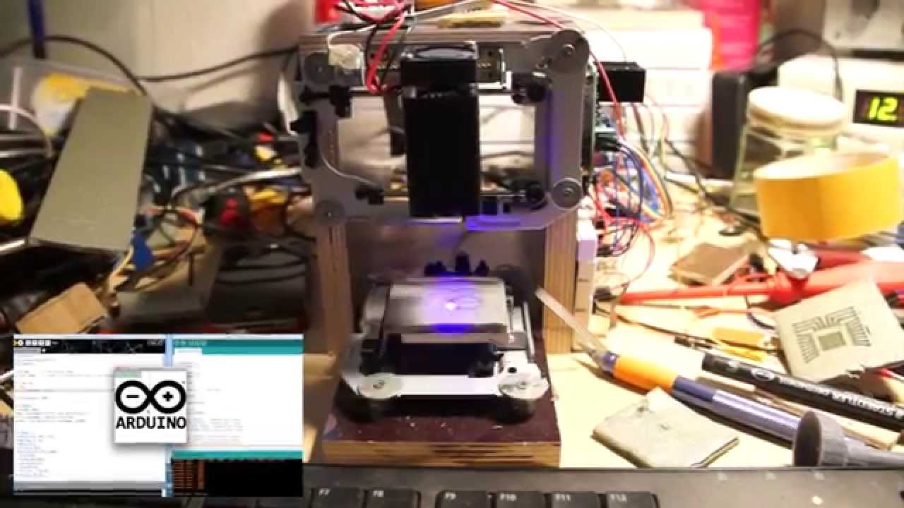 Arduino Processing Laser CNC Project