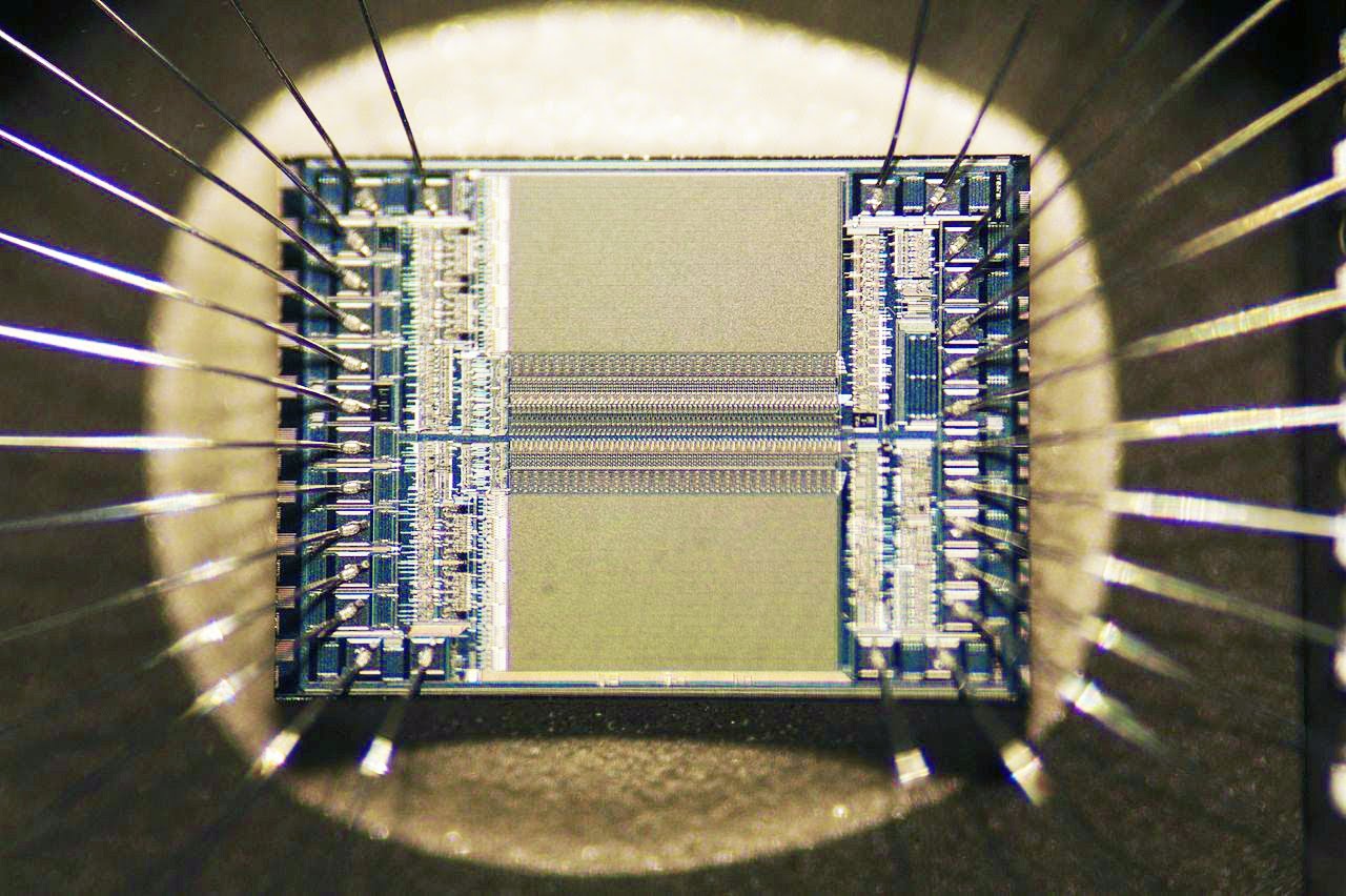 What's inside a microchip ?