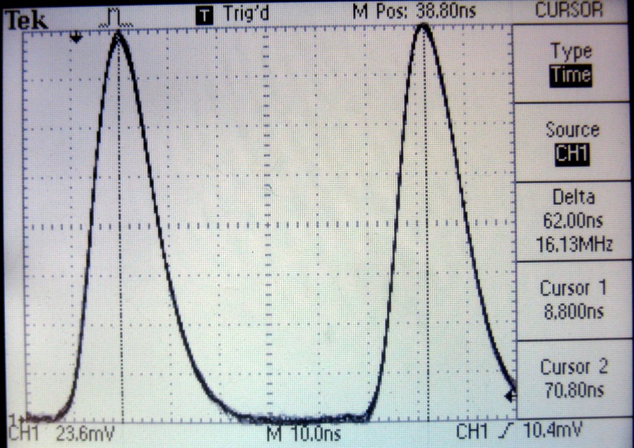 Measuring the speed of light with electronics