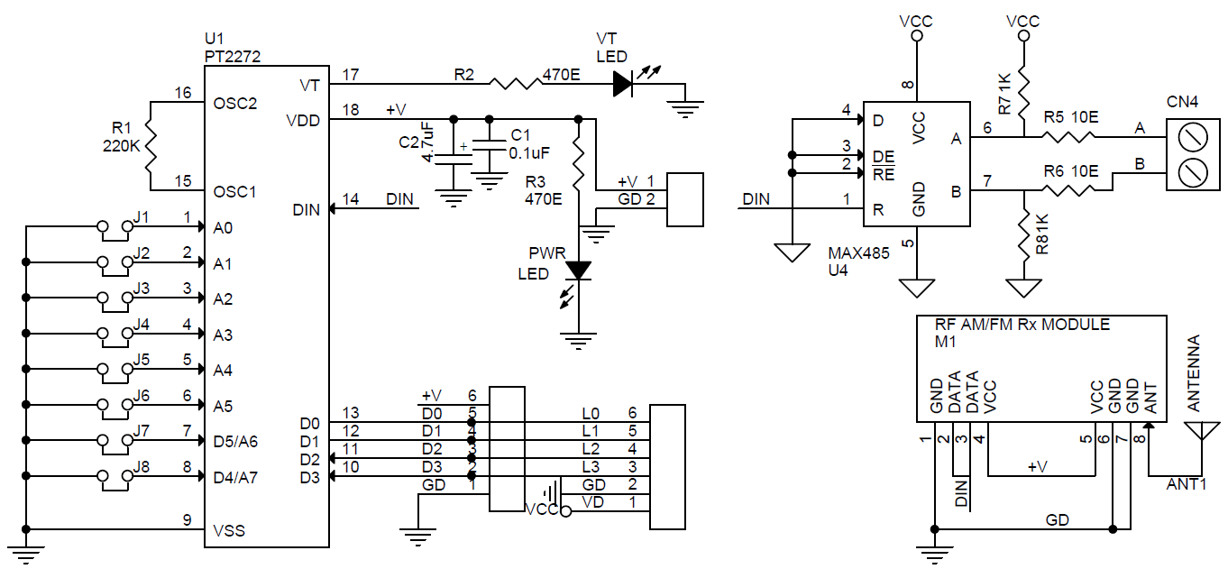 SCHEMATIC DECODER - Electronics-Lab.com