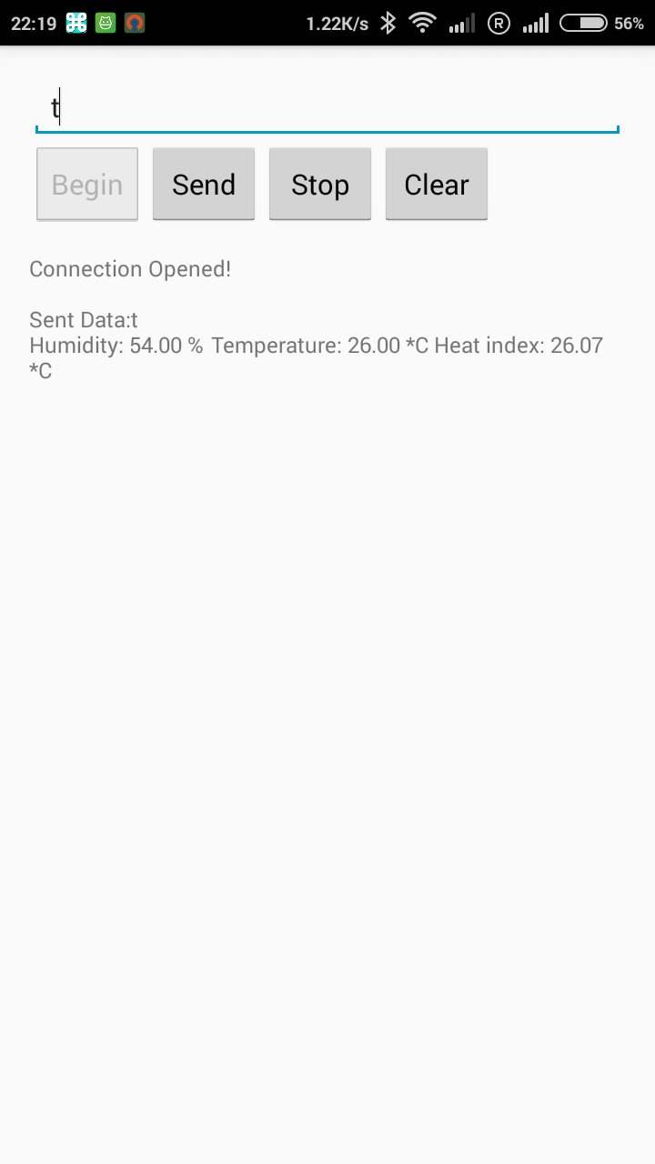 Get Sensor Data From Arduino To Smartphone Via Bluetooth Electronics