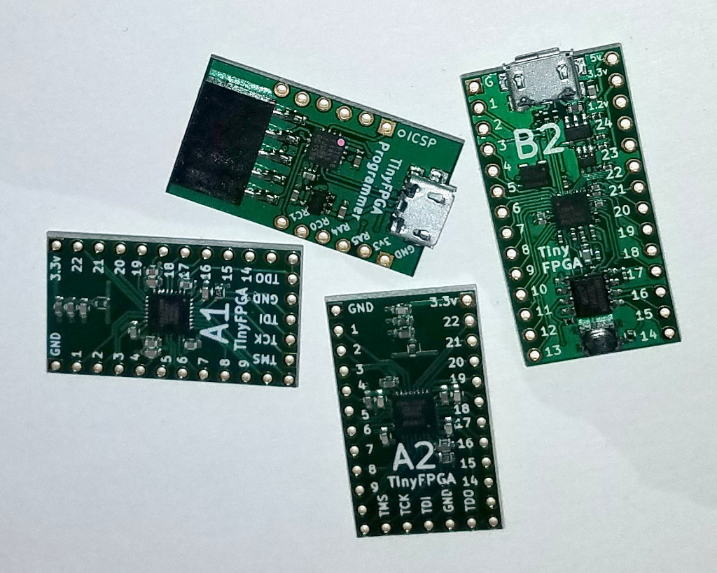 Tiny FPGA BX A Tiny, Open Source FPGA development board for Makers