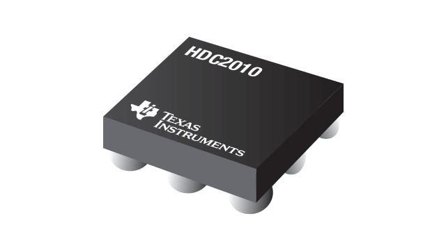 HDC2010 - Low Power Humidity and Temperature Sensor - Electronics-Lab.com