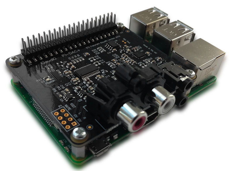 New Raspberry Pi Sound Cards PiDAC+, PiDigiAmp+ and PiDAC+ Pro