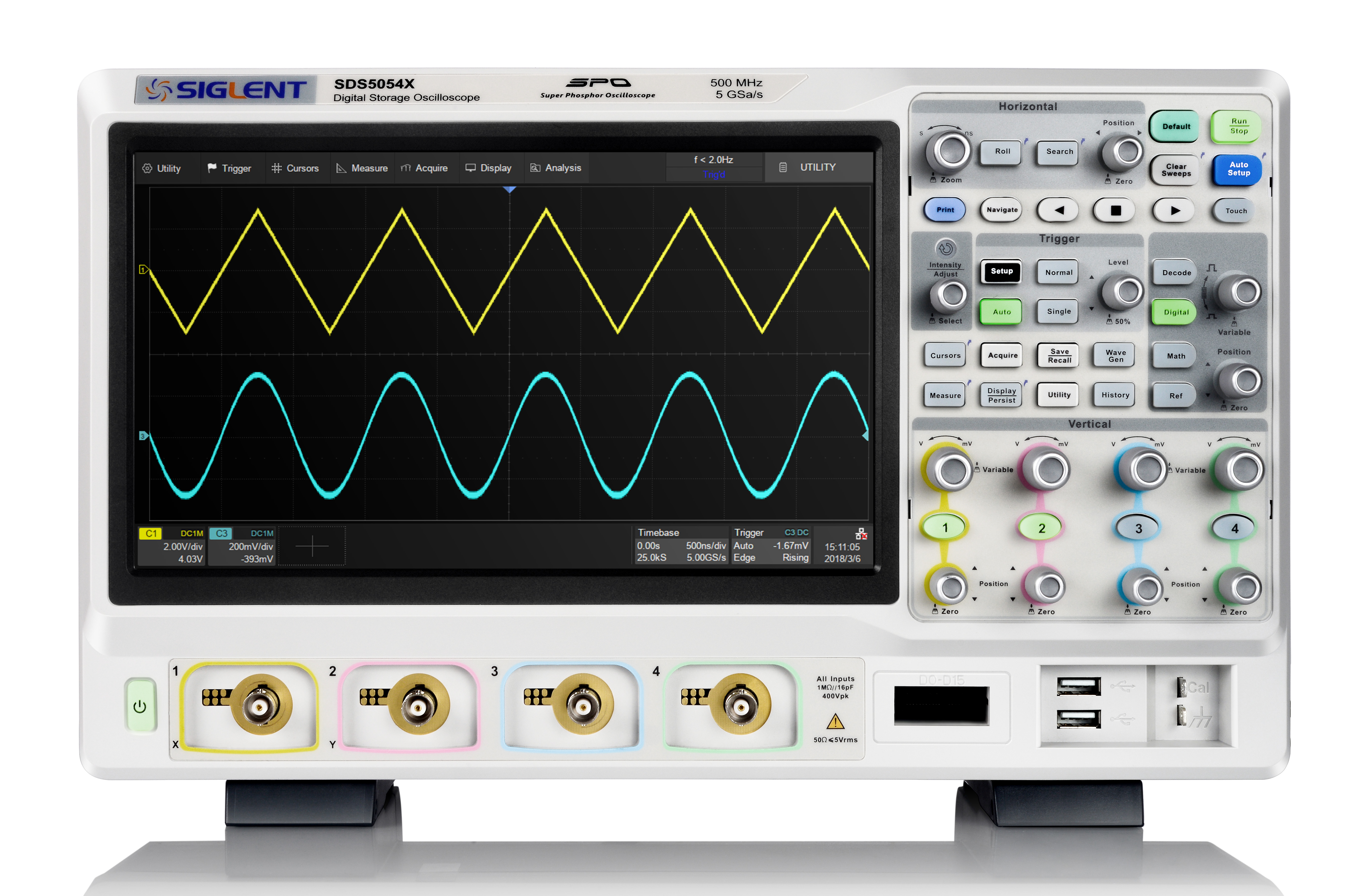 Economical Siglent SDS5000X 350MHz1GHz Oscilloscopes