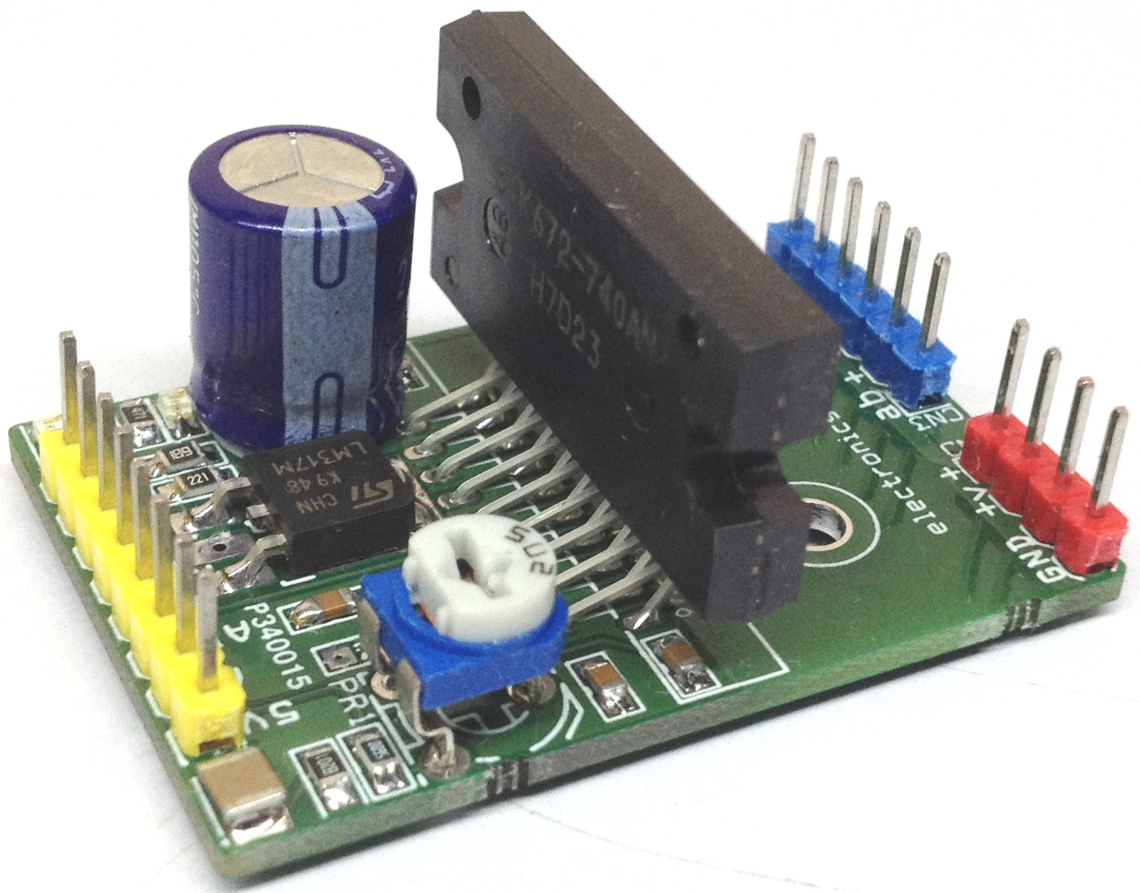 4A PWM Controlled Unipolar Stepper Motor Driver using STK672740