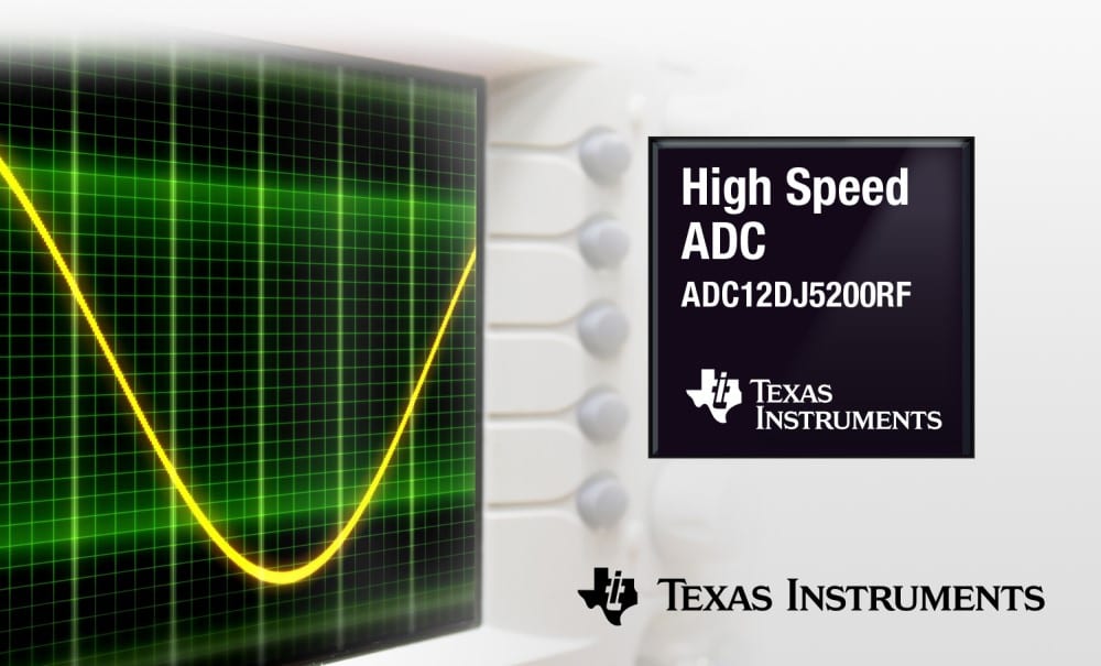 TI introduces a new ultrahighspeed analogtodigital converter