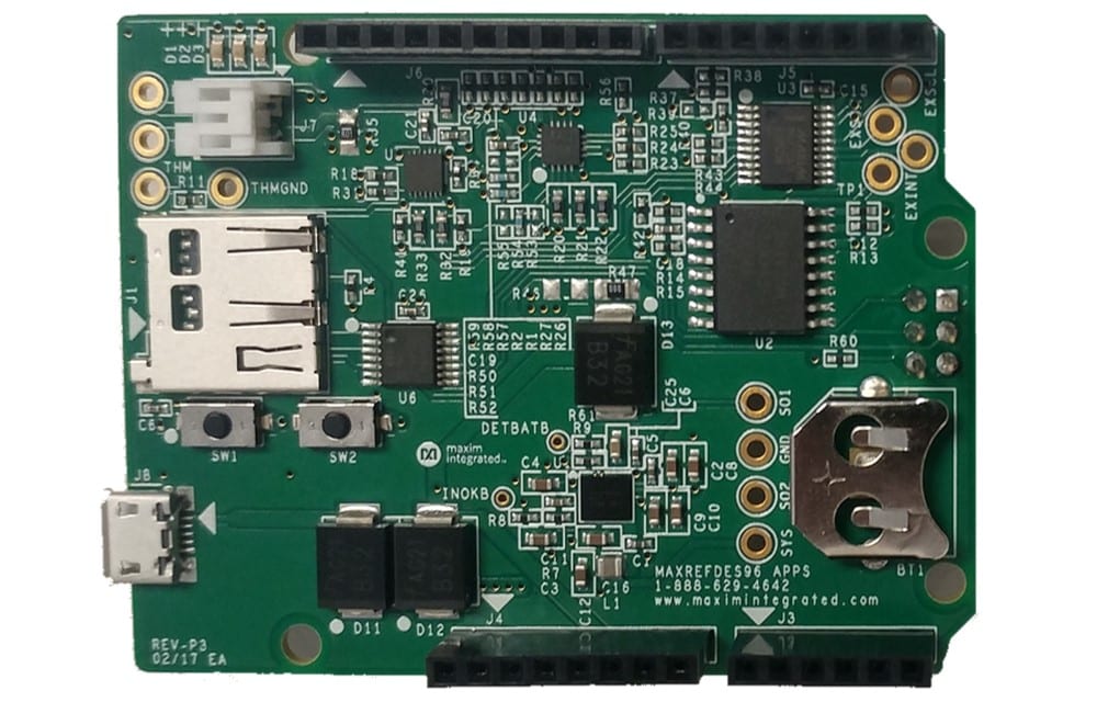 SingleBattery Charger and Fuel Gauge Reference Design for Arduino