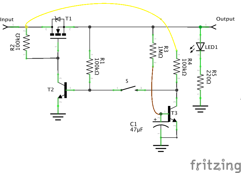 Latch Switch Circuit Momentary Circuit Diagram