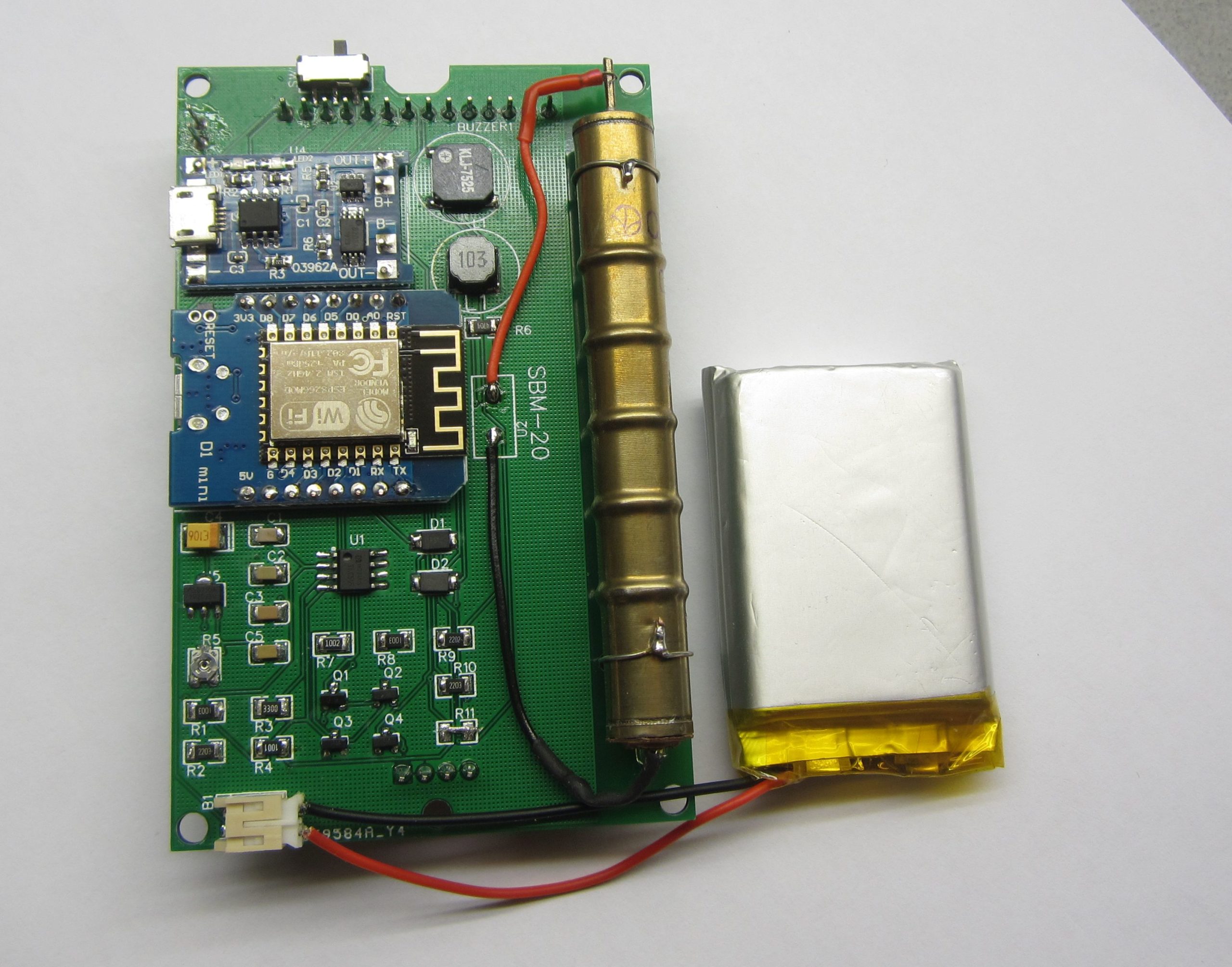 New and Improved Geiger Counter Now With WiFi!