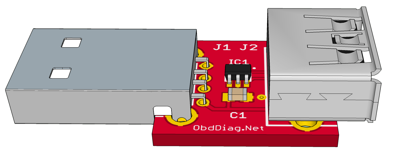 USB Charging Port Controller using TPS2514