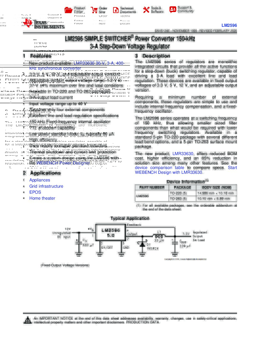 lm2596 - Electronics-Lab.com