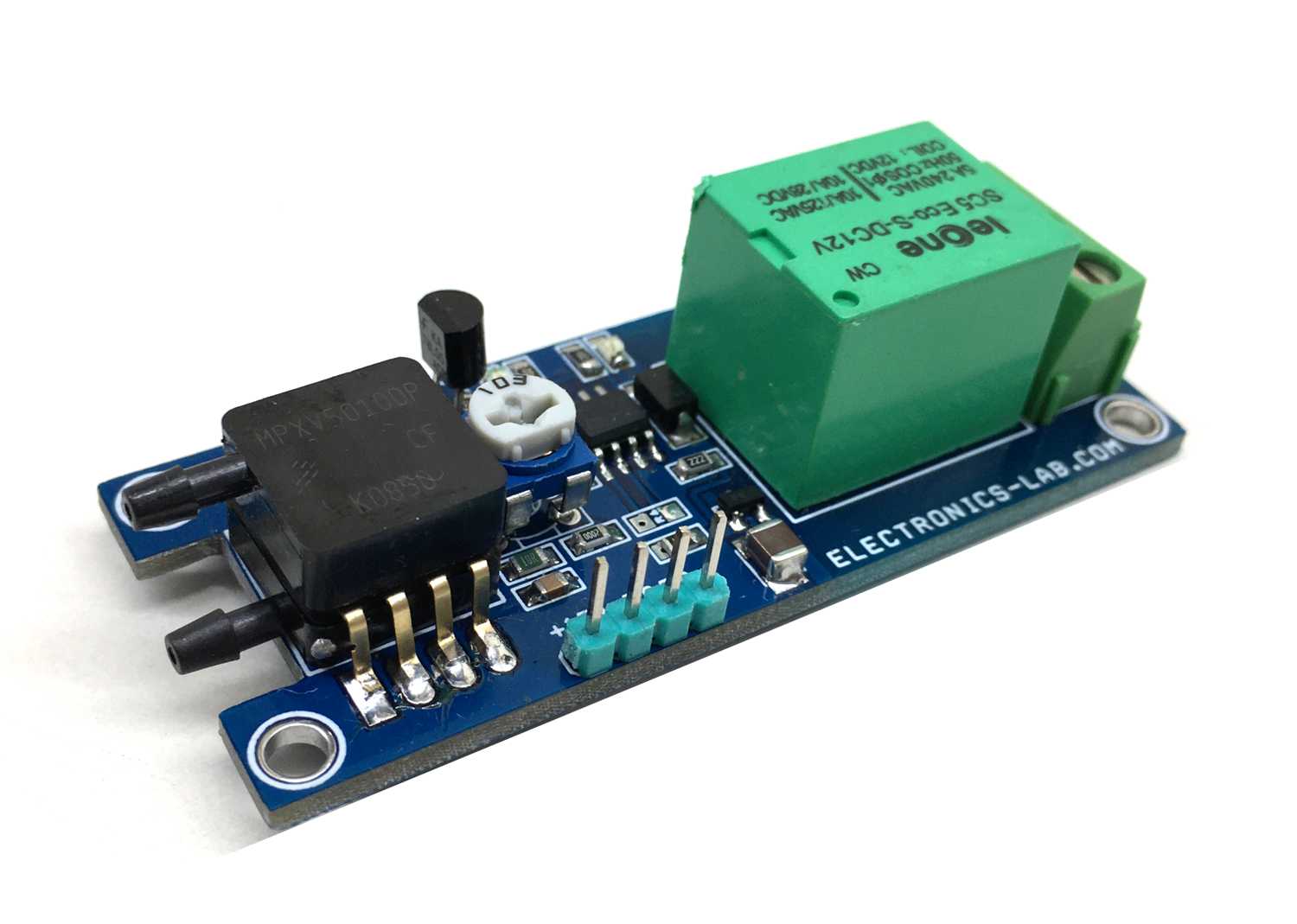 Liquid or Air Pressure Switch with Relay