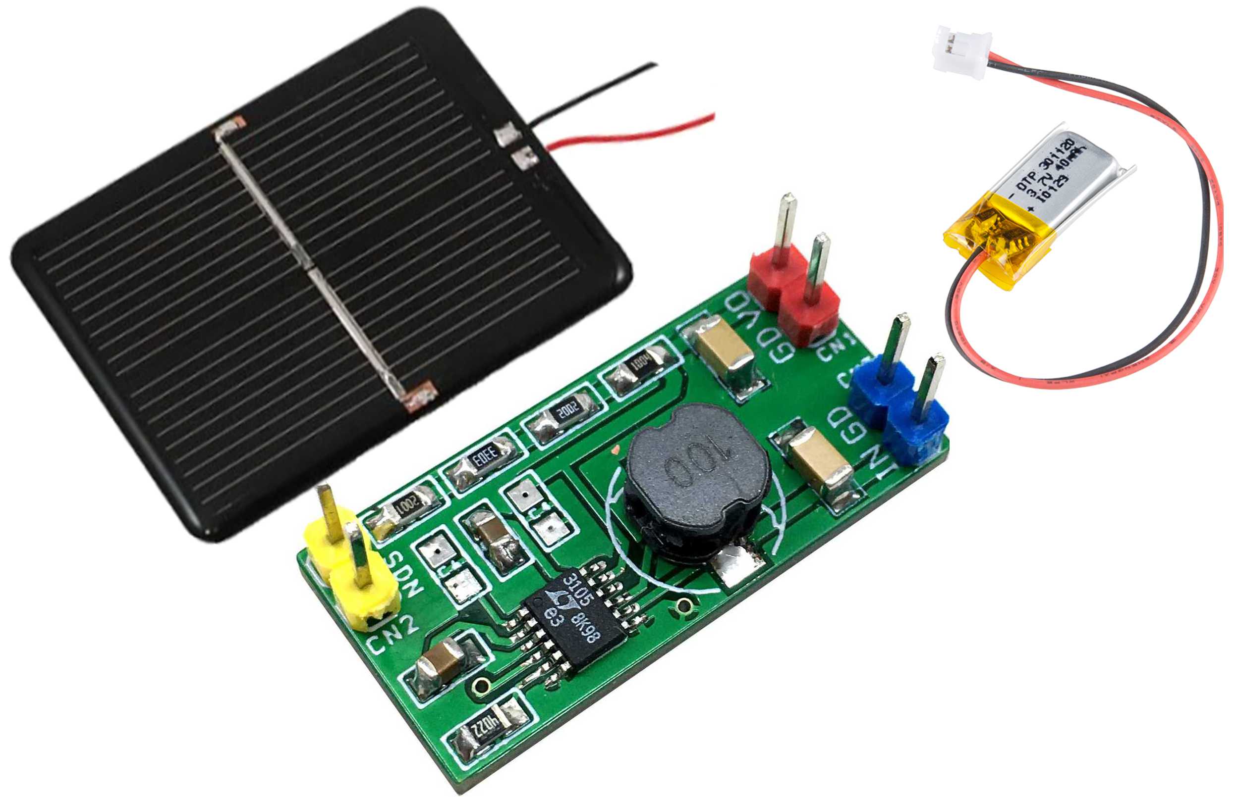 Photovoltaic Cell Battery Charger / Solar Cell LiIon Battery Trickle