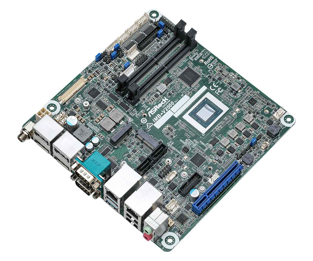 ASRock Industrial Announces the IMBV2000 MiniITX Motherboard Powering