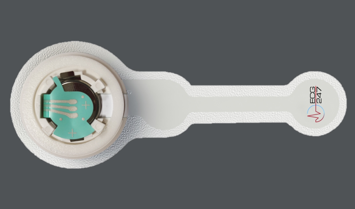 AppSens's BLE Wearable ECG Sensor Powered By Nordic nRF52832 Detects