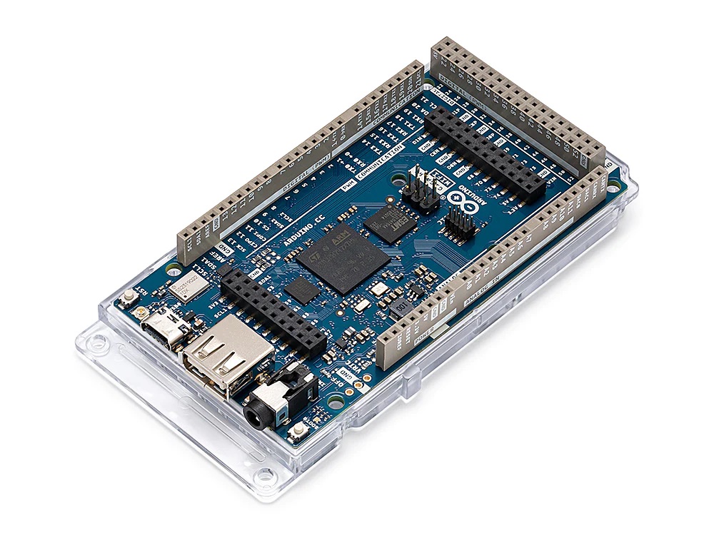 Arduino GIGA R1 WiFi has the same form factor as the Arduino Mega and