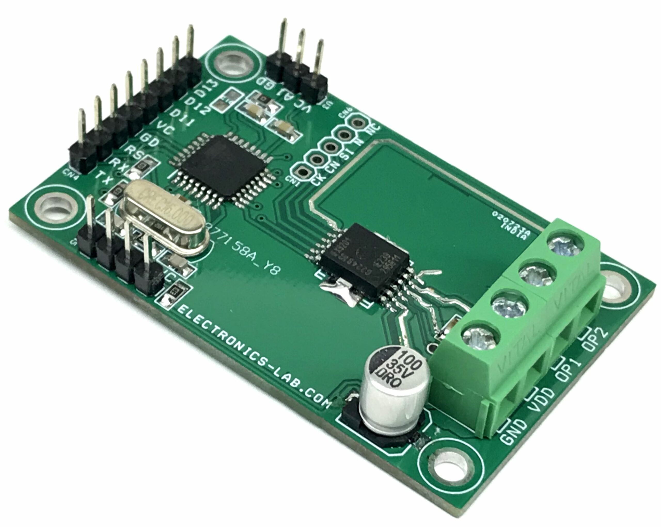 DC Motor Control Using Joystick