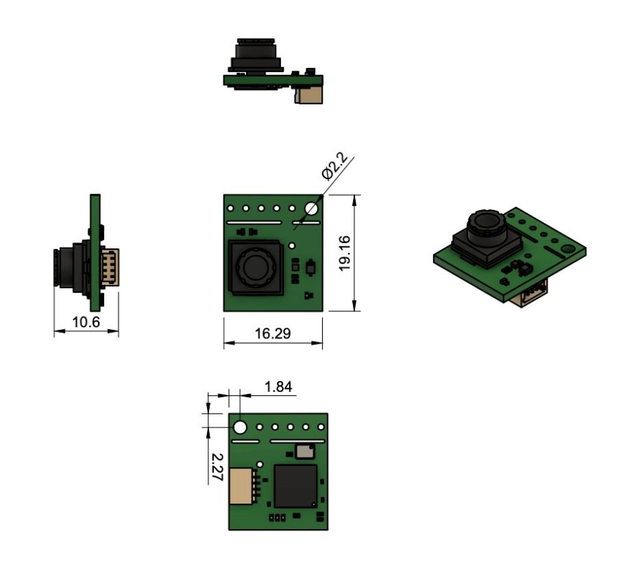 TinyCodeReaderdimensions