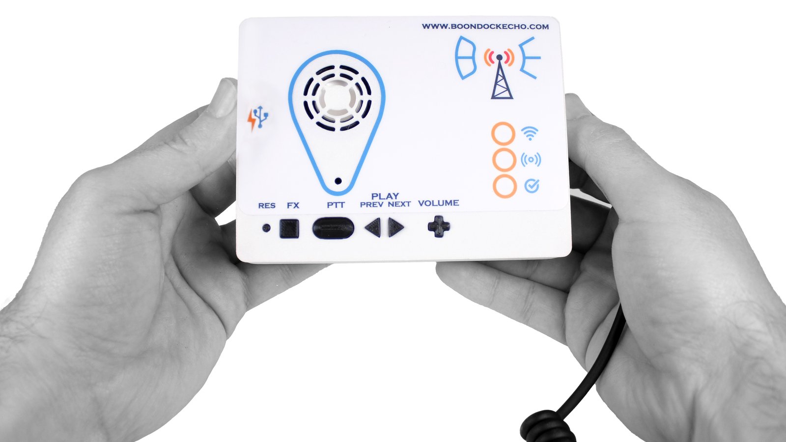 Boondock Echo is A TwoWay Radio with AI and Keyword Alert Features