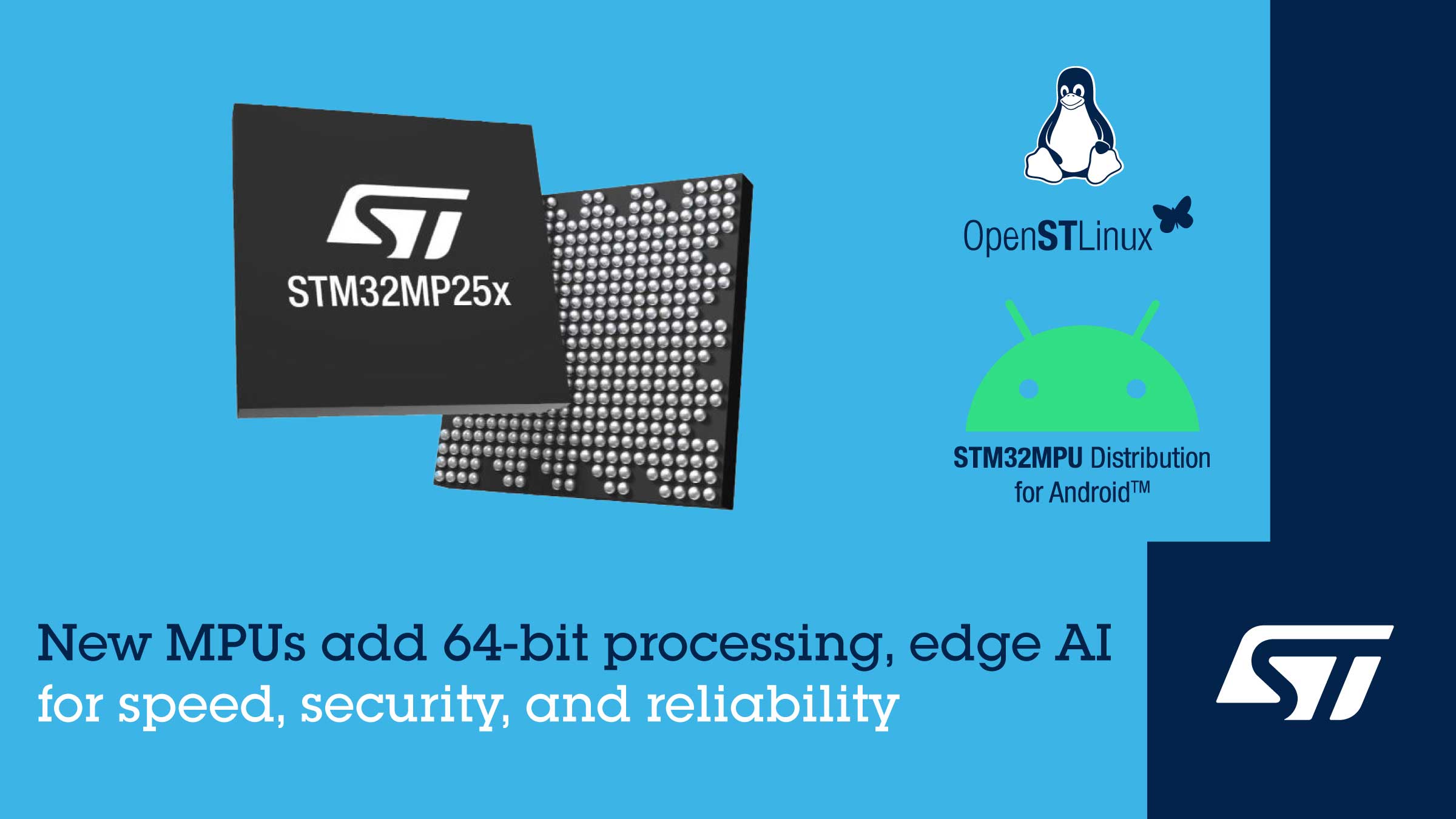 STMicroelectronics powers up the intelligent edge with second