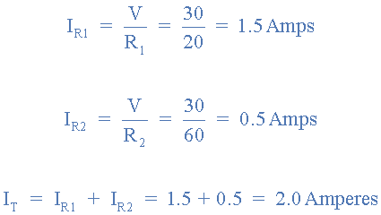 Current Divider and the Current Division Rule - Electronics Tutorials