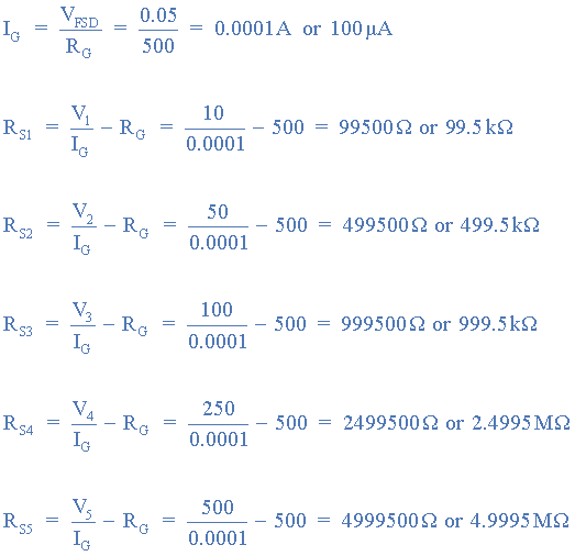Voltmeter The Measurement of Voltage