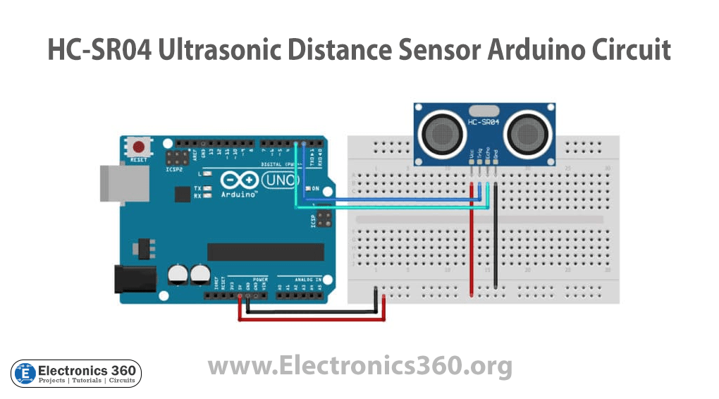 Interfacing an HCSR04 Ultrasonic Distance Sensor with Arduino