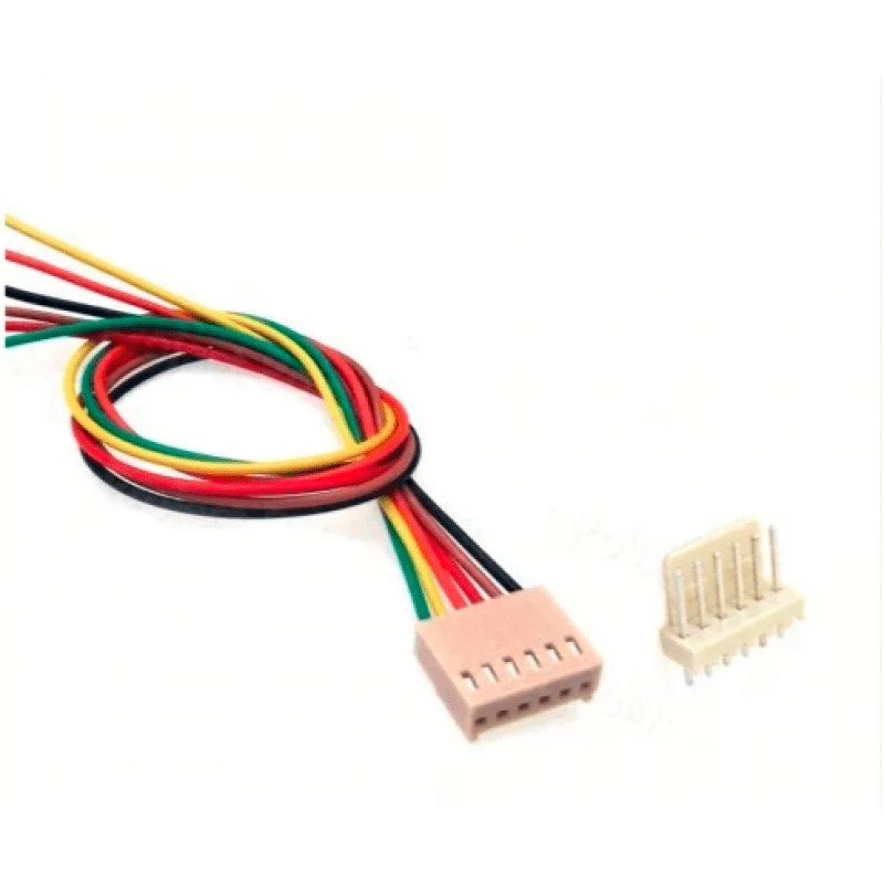 6 Pin JST XH Relimate Connector (RMC) MaleFemale Pair With Wire/Cable