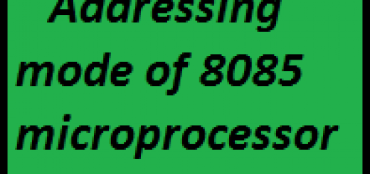 Interrupt Structure in 8085 microprocessor - Electronics Engineering
