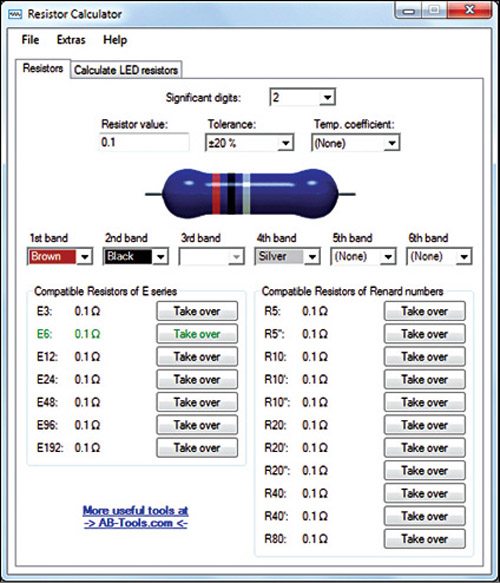 Resistor Calculator 1.0.6 Electronics For You
