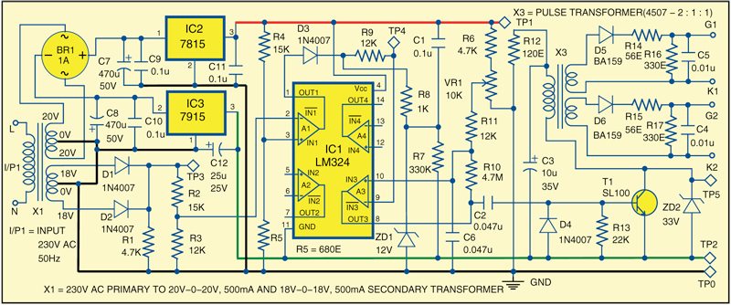 SCR-Controlled EHT Power Supply | Full Electronics Project