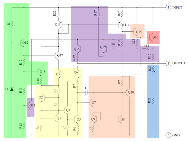 Lm7805 Schematic Diagram - Circuit Diagram