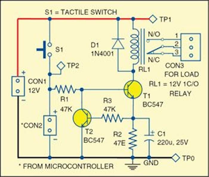 PowerSaving Relay Driver Full Electronics Project with Source Code