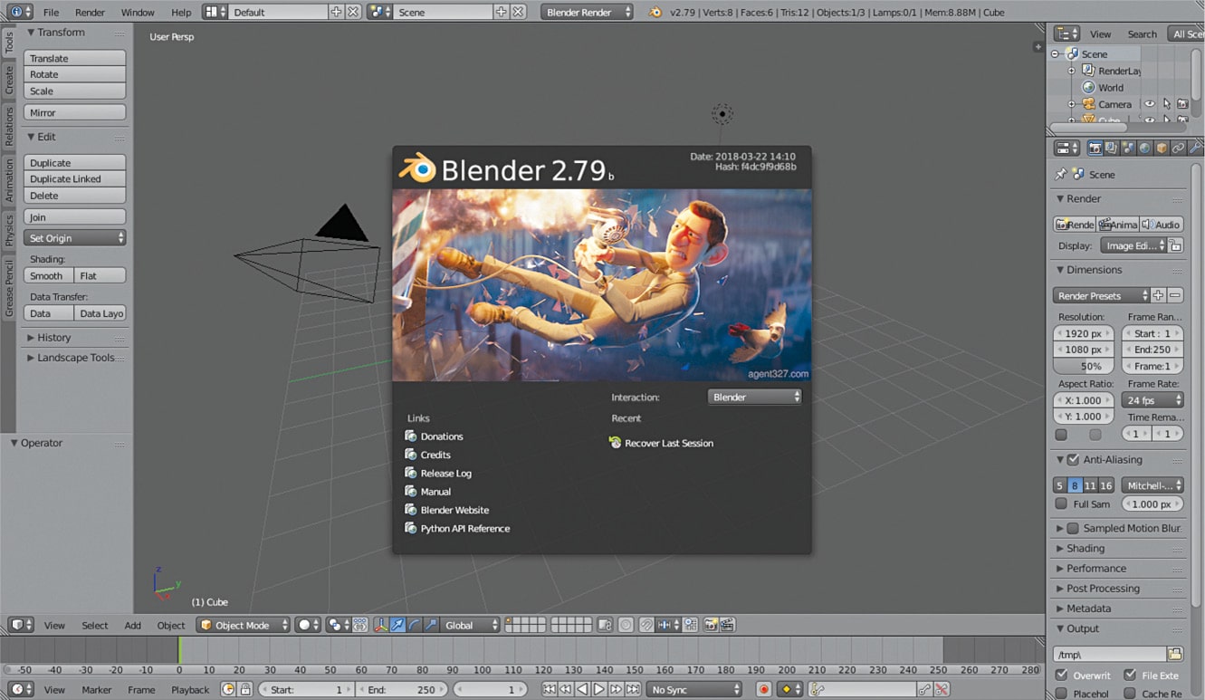 Blender A Superb Tool for 3D Designs and Animations Software Review