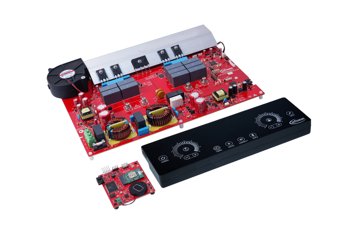 Dual Hob Half Bridge Smart Induction Cooktop Reference Design