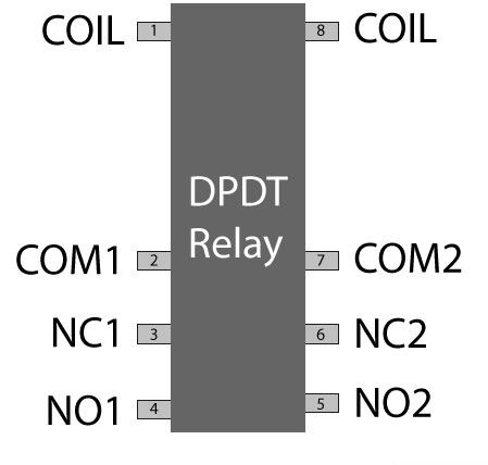 Dpdt Latching Relay Diagram How To Wire An Linear Actuator To A DPDT
