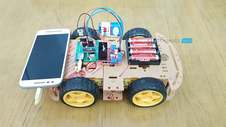 How to Build DTMF Mobile Controlled Robotic Vehicle without Microcontroller